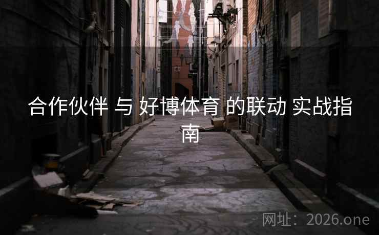 合作伙伴 与 好博体育 的联动 实战指南