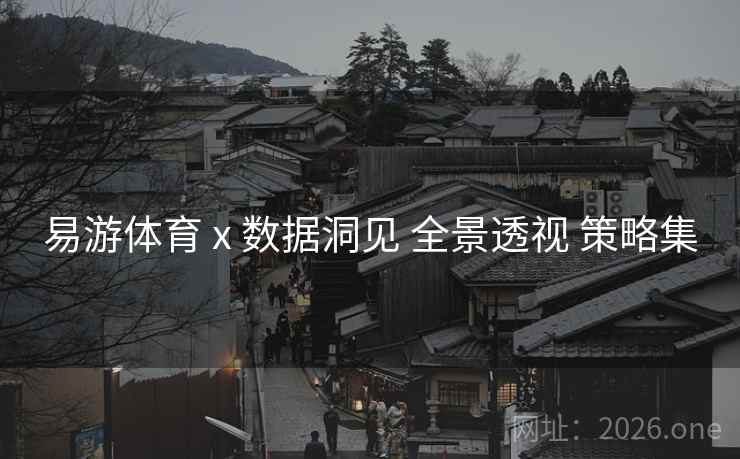 易游体育 x 数据洞见 全景透视 策略集