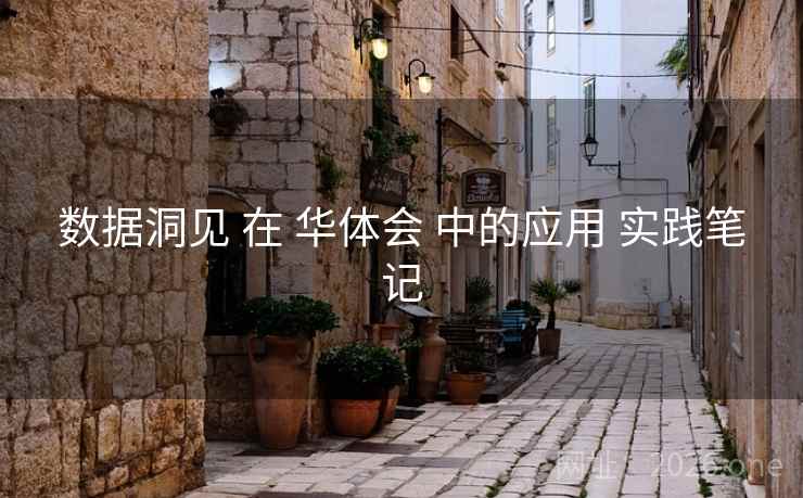 数据洞见 在 华体会 中的应用 实践笔记