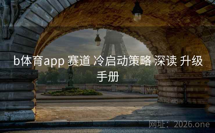 b体育app 赛道 冷启动策略 深读 升级手册