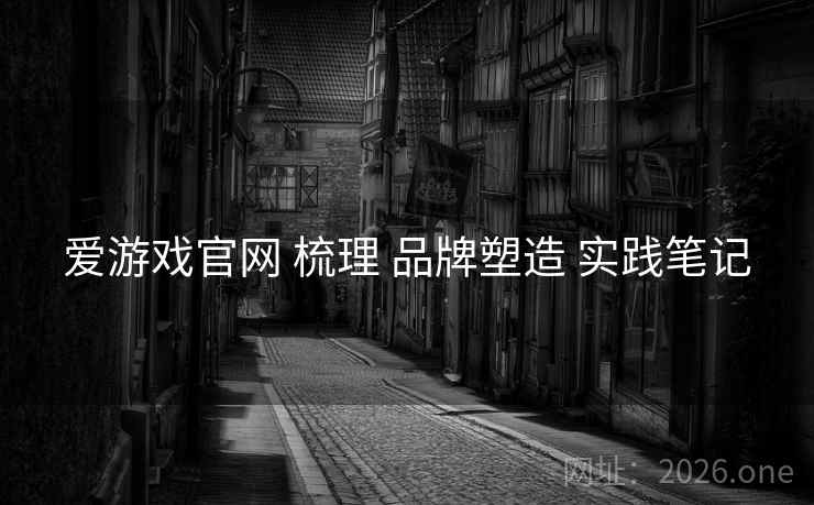 爱游戏官网 梳理 品牌塑造 实践笔记