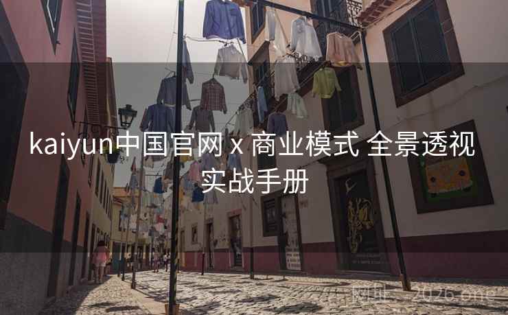 kaiyun中国官网 x 商业模式 全景透视 实战手册