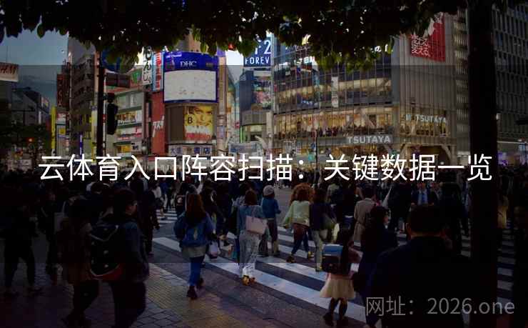 云体育入口阵容扫描:关键数据一览 云体育入口阵容扫描:关键数据一览